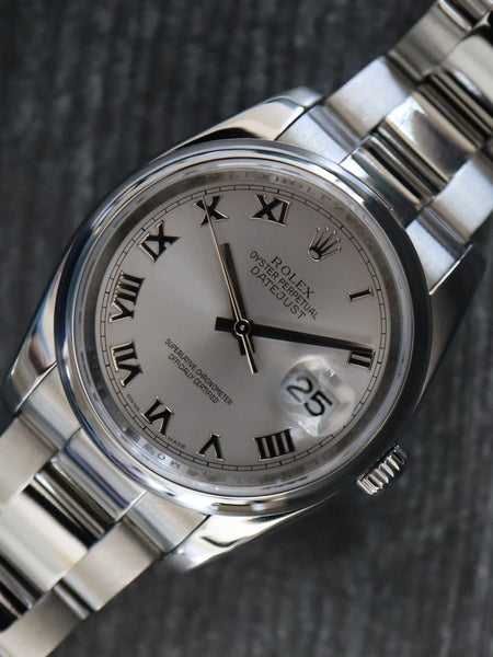 369 38611: Rolex Datejust 36, Ref. 116200, 2008 Full Set – Paul