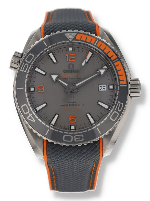 38862: Omega Seamaster Planet Ocean 600M, Ref. 215.92.44.21.99.001, Box and 2023 Card