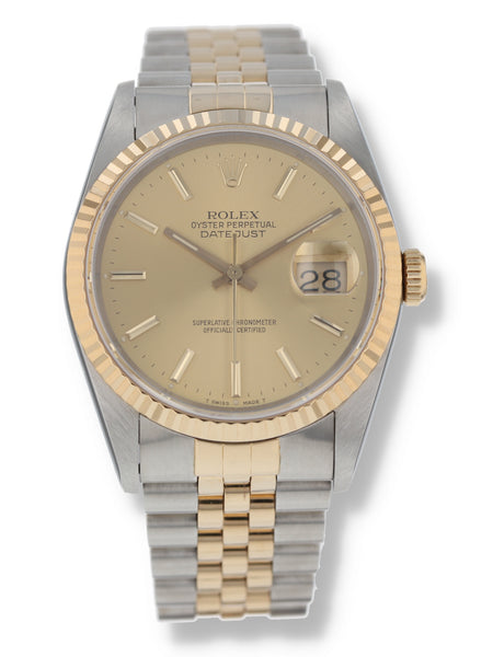 39033: Rolex Datejust 36, Ref. 16233, Circa 1988 – Paul