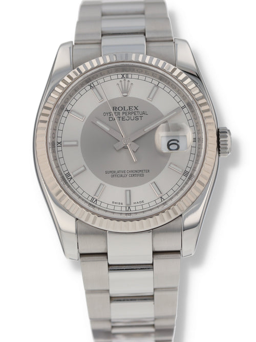 39244: Rolex Datejust 36, Ref. 116234, Box and 2010 Card