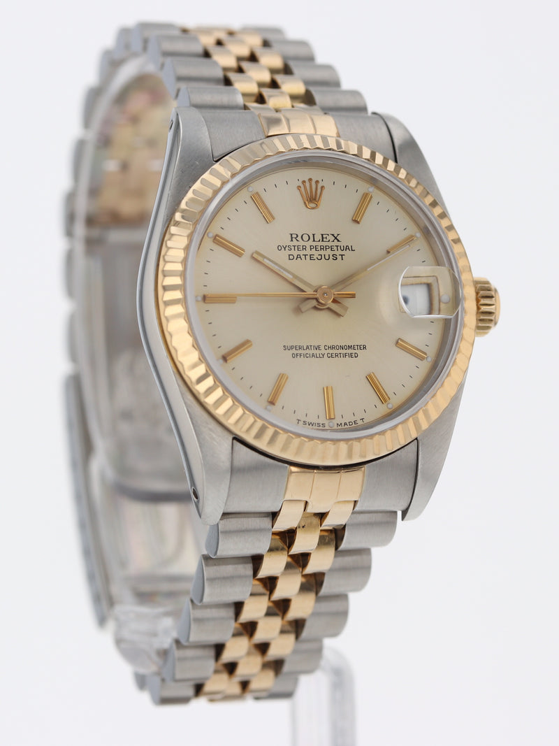 39311: Rolex Mid-Size Datejust 31, Ref. 68273, Circa 1990