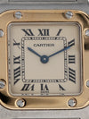 39401: Cartier Ladies Small Santos Galbee, Quartz, Ref. W20012C4