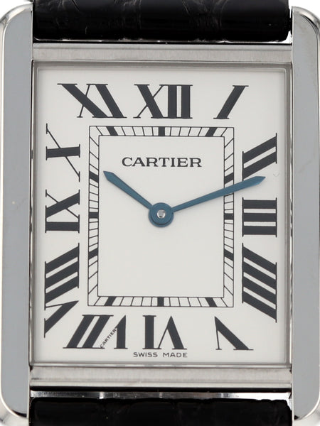 Chrono24 Cartier Tank Solo Large Mens Cartier Tank Solo W5200005