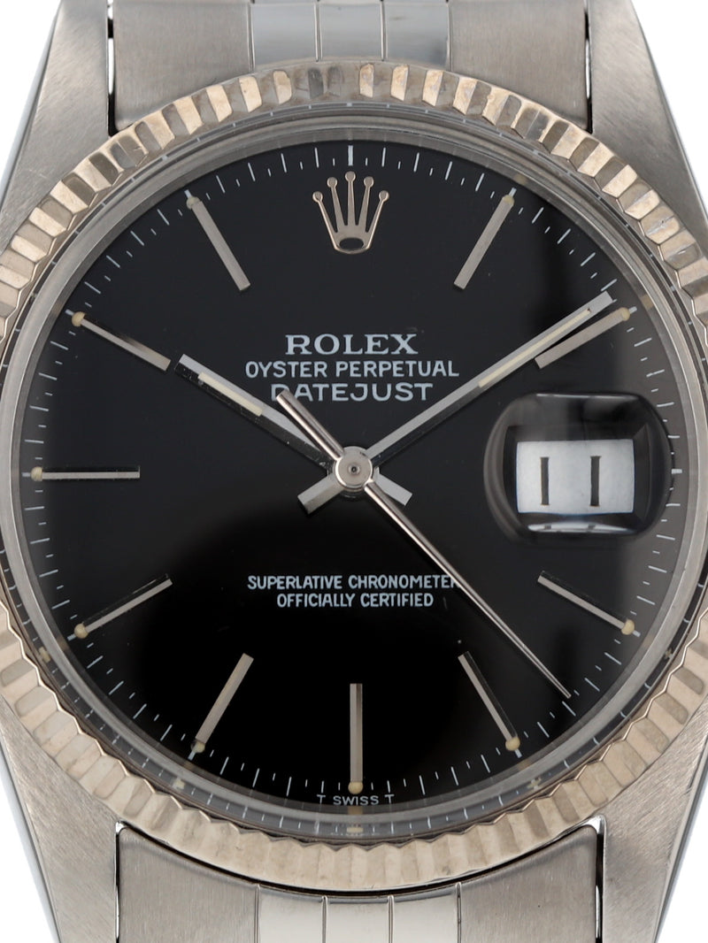 39647: Rolex Datejust 36, Ref. 16014, Circa 1984, Rolex Box