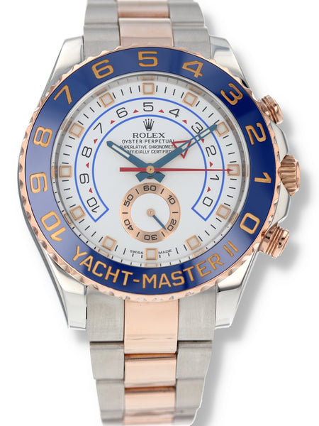 39782: Rolex Yacht-Master II, Ref. 116681, 2016 Full Set – Paul