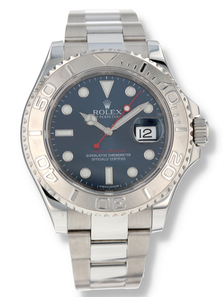 39849: Rolex Yacht-Master 40, 116622, Blue Dial – Paul Duggan