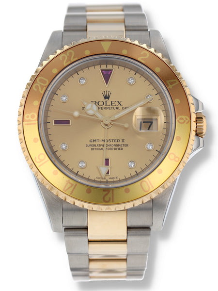 Two Tone Serti Rolex Rolex Submariner Date Two-Tone 