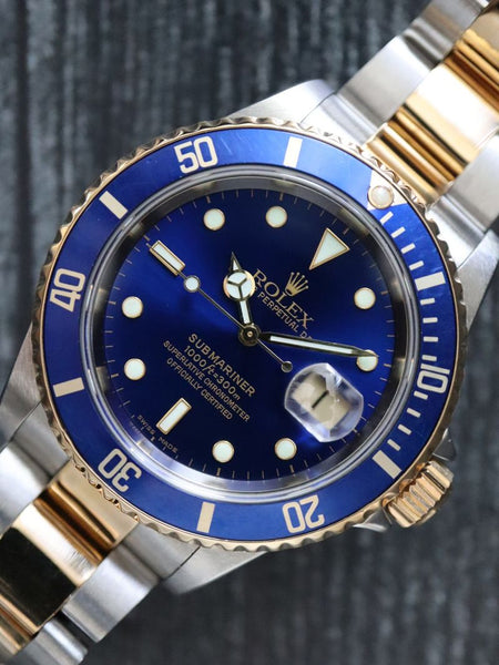 40203: Rolex Submariner 40, 16613, Full Set Circa 2001 – Paul