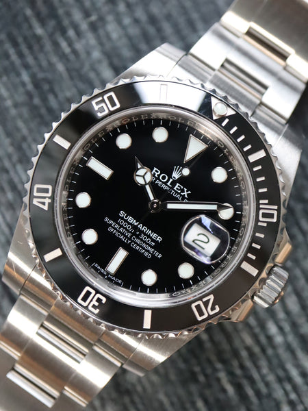 J39096: Rolex Submariner 40, Ref. 116610LN, 2018 Full Set – Paul