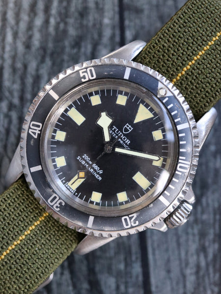 Marine Nationale Vintage Tudor Diver Tudor Submariner 7016/0