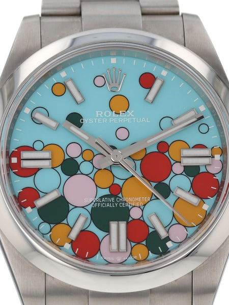 40330: Rolex Oyster Perpetual 41, Ref. 124300, Box and 2023