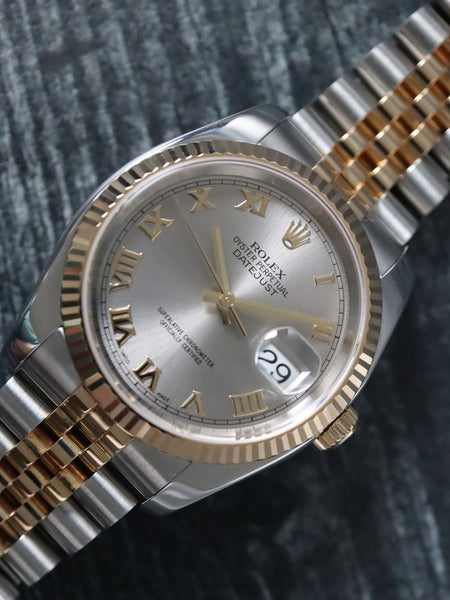 40927: Rolex Datejust 36, Ref. 116233, Box and 2006 Papers