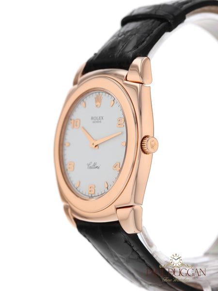 Rolex 18k Rose Gold Cellini Cestello 5330 – Paul Duggan Fine