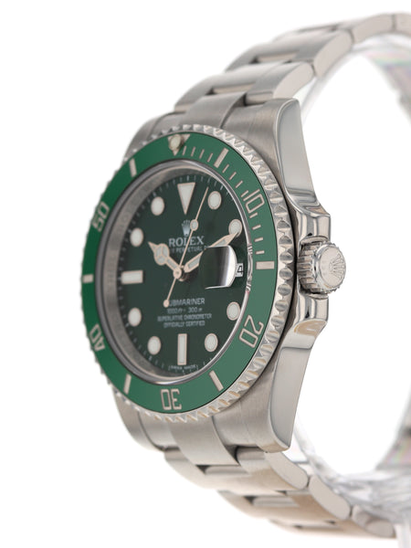 35559: Rolex Submariner Hulk, Ref. 116610LV, 2019 Full Set