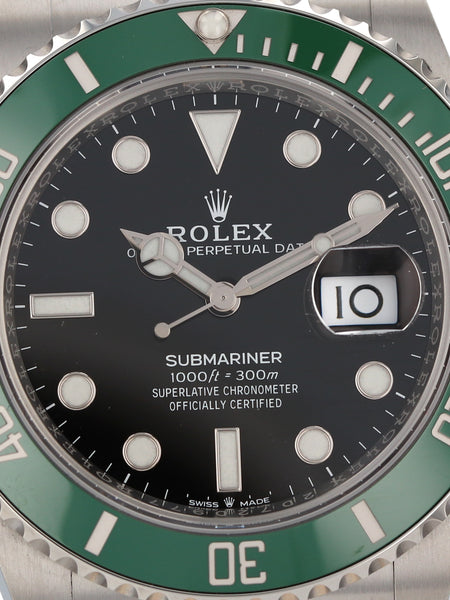 35703: Rolex Kermit Submariner 41, Ref. 126610LV, 2020 Unworn Full S –  Paul Duggan Fine Watches