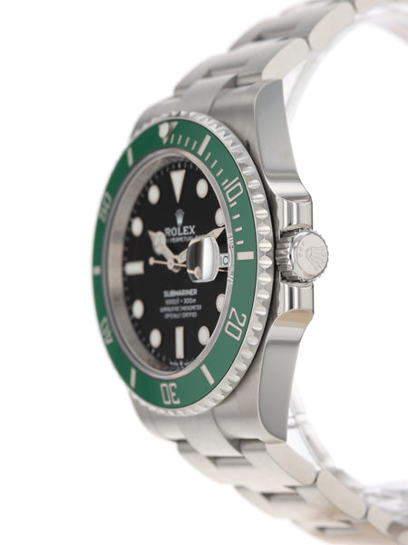 35703: Rolex Kermit Submariner 41, Ref. 126610LV, 2020 Unworn Full S –  Paul Duggan Fine Watches