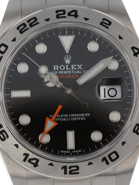 36277: Rolex Explorer II, Ref. 216570, 2018 Full Set – Paul