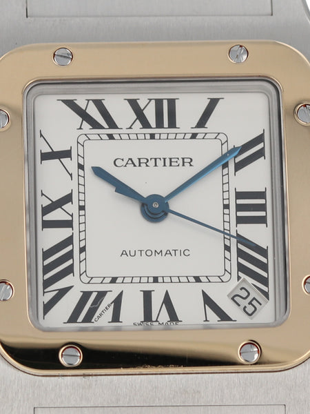 37827: Cartier Santos Galbee XL, W20099C4, 2007 Full Set