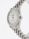 38192: Rolex Mid-Size Datejust, Custom Diamond Dial and Bezel, Ref. 78240, Circa 1999