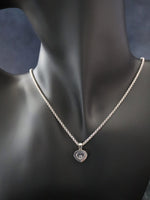38376: Chopard 18k White Gold Diamond Heart Necklace