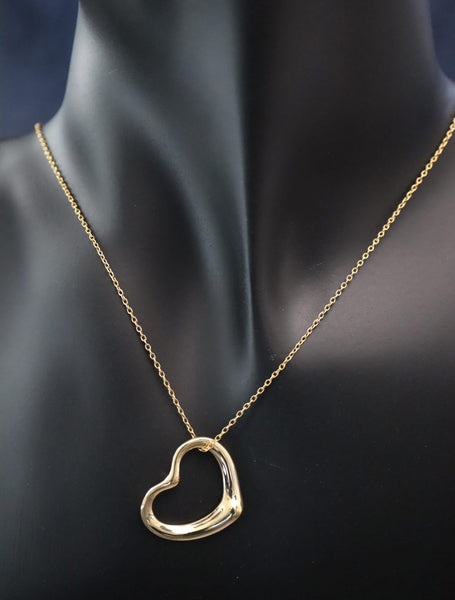 トビ　Tiffany ネックレス TIFFANY&Co.（ティファニー） Tスマイル ネックレス 18金 K18ホワイト