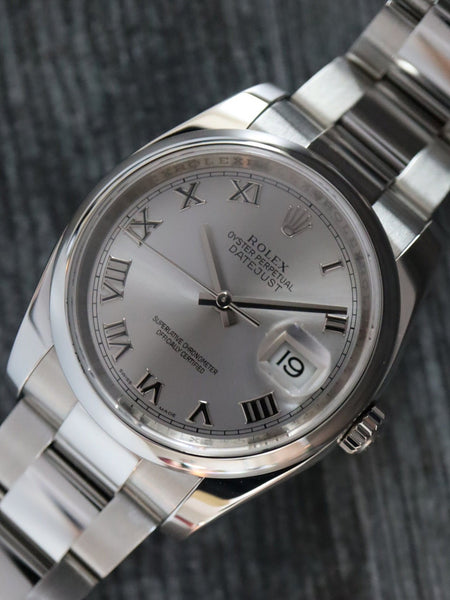 38529: Rolex Datejust, Ref. 116200, Box + 2016 Card – Paul