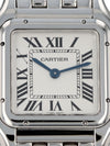 J41080: Cartier Stainless Steel Medium Panther, WSPN0007, Box and Card