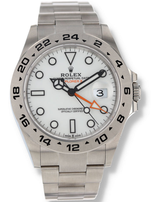 41208: Rolex Explorer II 42 "Polar", Ref. 226570, Box and 2025 Card