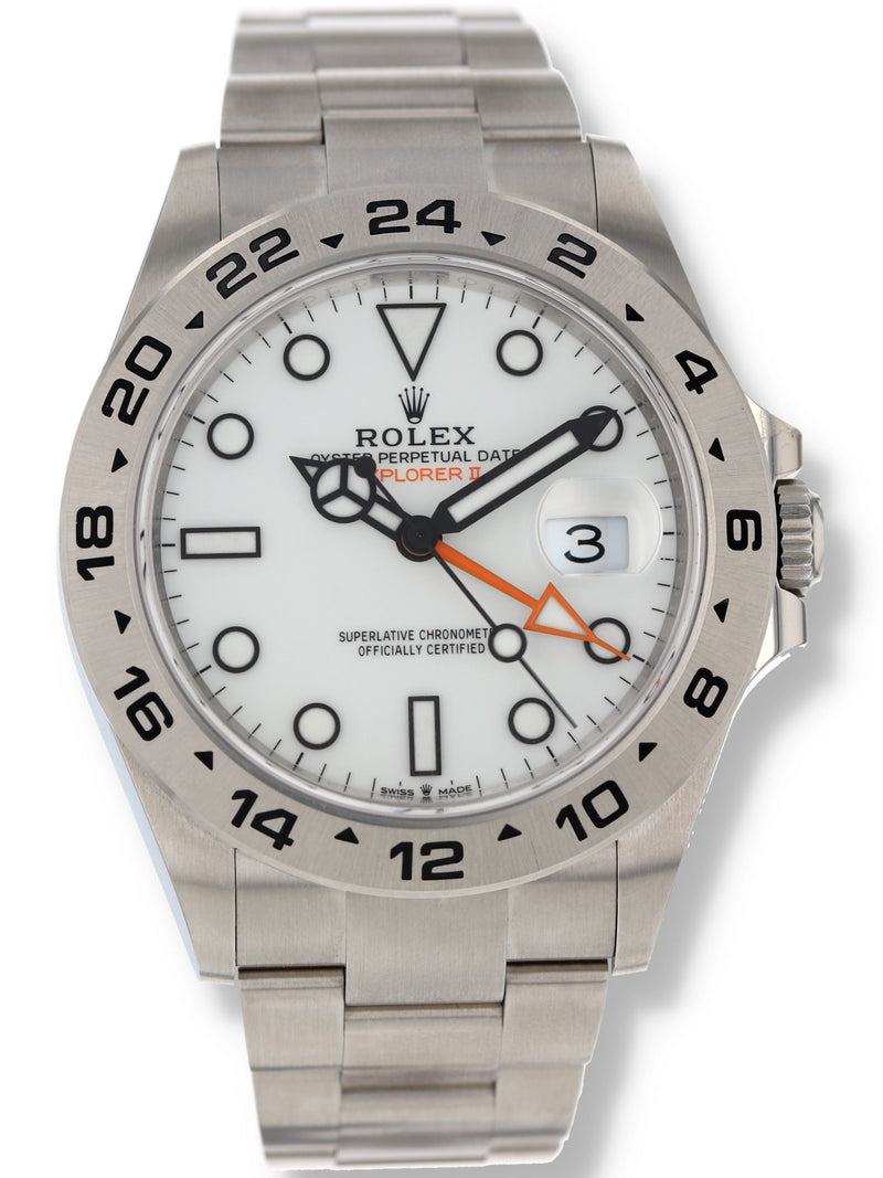 41208: Rolex Explorer II 42 "Polar", Ref. 226570, Box and 2025 Card