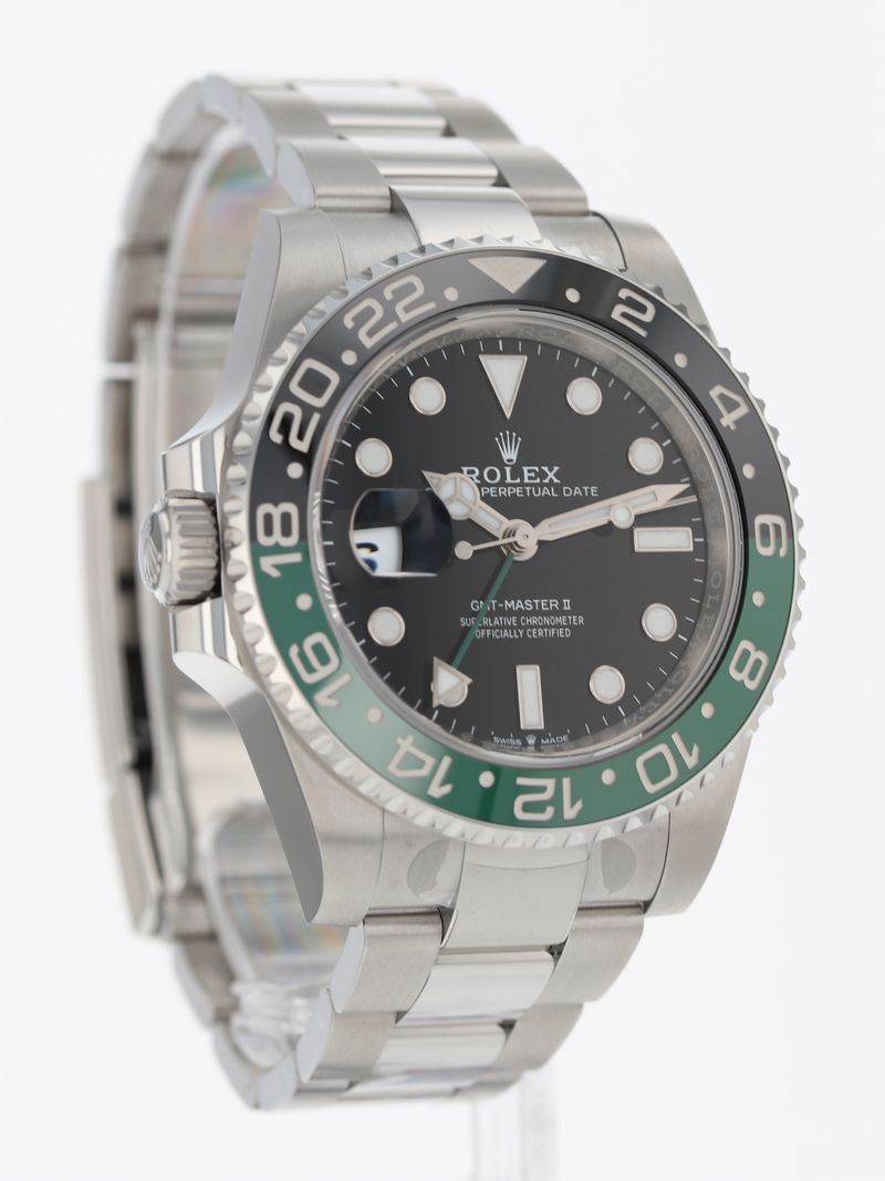 41134: Rolex GMT-Master II "Sprite", Ref. 126720VTNR, 2025 Full Set UNWORN