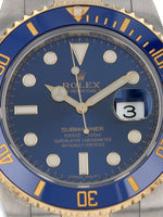 40942: Rolex Submariner 40, Ref. 116613LB, Box and Card 2018