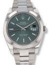 40183: Rolex Datejust 41, Ref. 126300, 2024 Full Set UNWORN