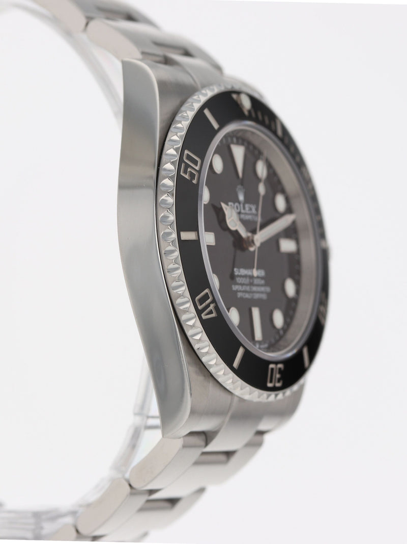 40736: Rolex Submariner "No Date", Ref. 124060, 2022 Full Set