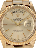 40897: Rolex 18k Yellow Gold President, Ref. 1803, Circa 1978