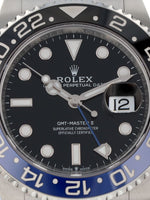 40964: Rolex GMT-Master II "Batman", Ref. 126710BLNR, 2025 Full Set UNWORN