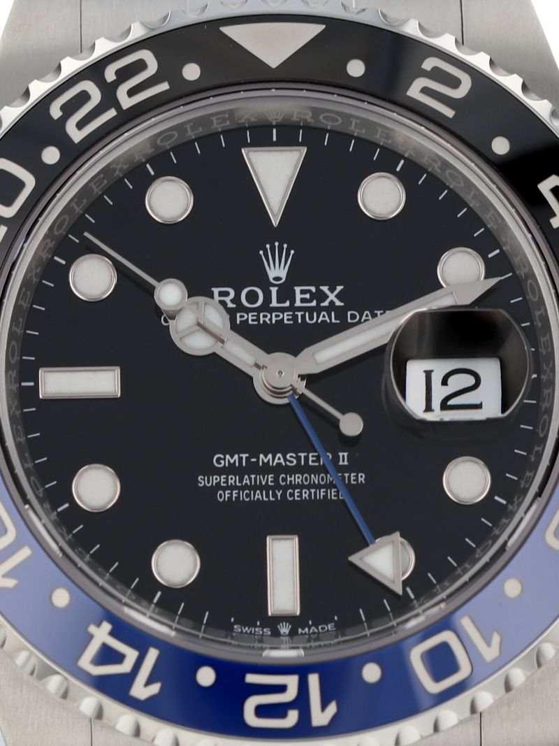 40964: Rolex GMT-Master II "Batman", Ref. 126710BLNR, 2025 Full Set UNWORN