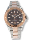 40929: Rolex Mid-Size Yacht-Master 37, Ref. 268621, Box and 2018 Card