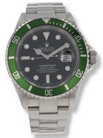 Submariner 'Kermit', reference 16610LV Montre bracelet en acier avec date, Stainless steel wristwatch with date and bracelet Vers 2010, Circa 2010, Fine Watches, 2023