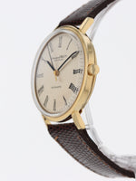38097: IWC 18k Yellow Gold Vintage Dress Watch, Automatic, Size 35mm