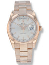 39267: Rolex 18k Rose Gold Day-Date, Ref. 118205, Box and  2009 Papers