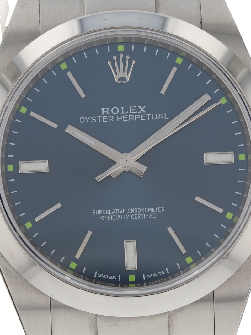 38453: Rolex Oyster Perpetual 39, Ref. 114300, 2016 Full Set