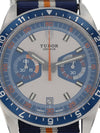 38581: Tudor Heritage Chronograph Blue, Ref. 70330B, Size 42mm