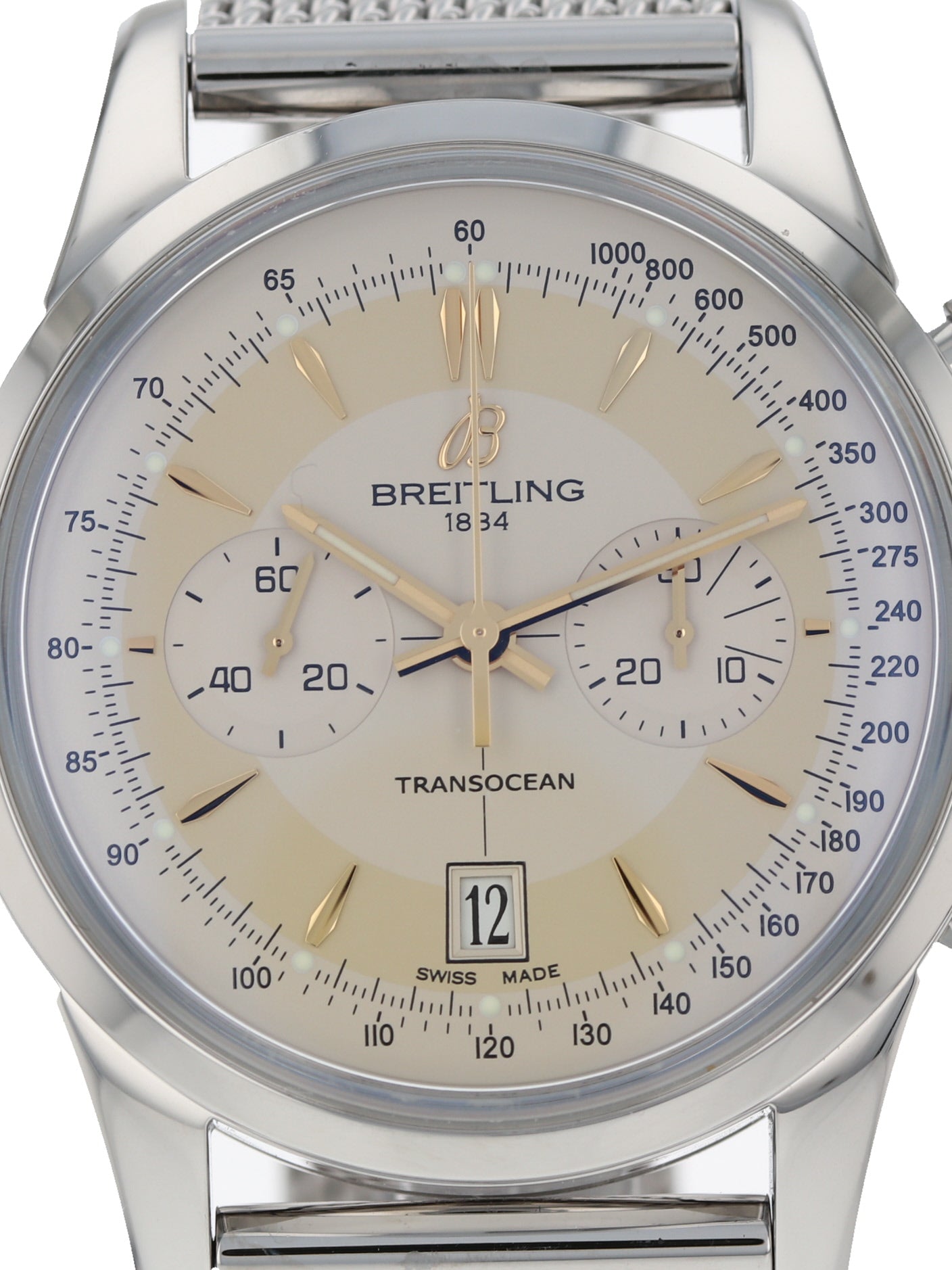  Breitling Transocean Chronograph Edition AB015412/G784-154A :  Breitling: Clothing, Shoes & Jewelry