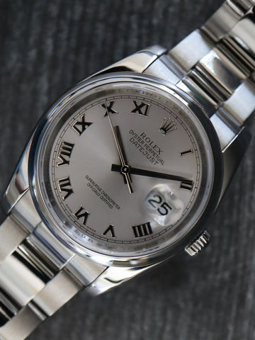ゆ 38611: Rolex Datejust 36, Ref. 116200, 2008 Full Set – Paul