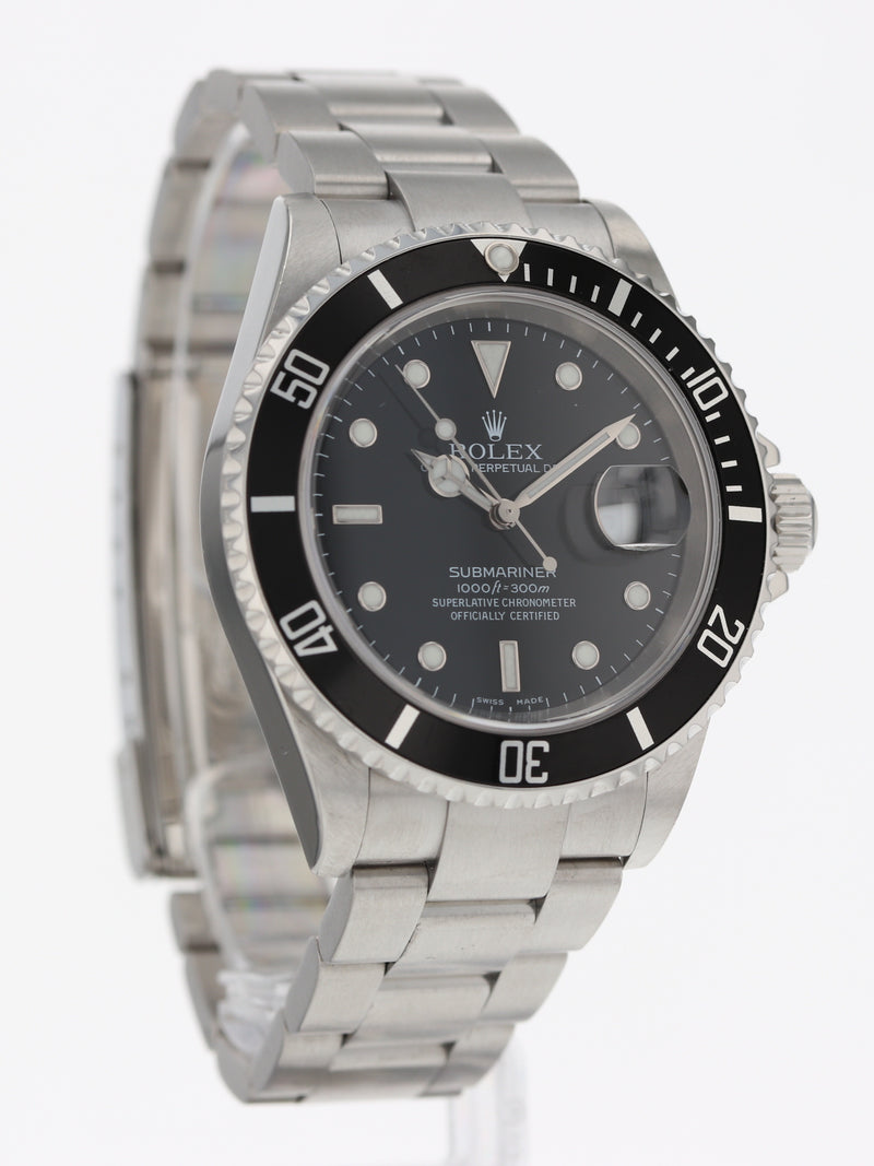 38624: Rolex Submariner, Ref. 16610, Box and 2006 Papers