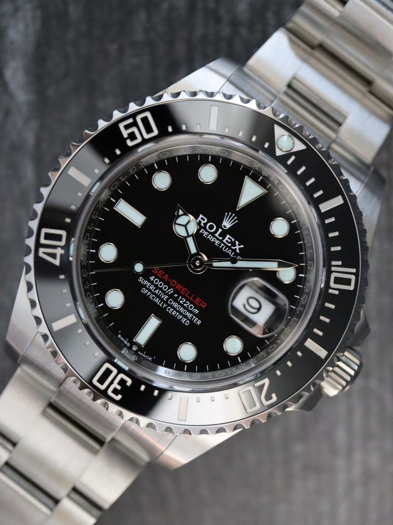 38625: Rolex Red Anniversary Sea-Dweller, Ref. 126600,  2021 Full Set
