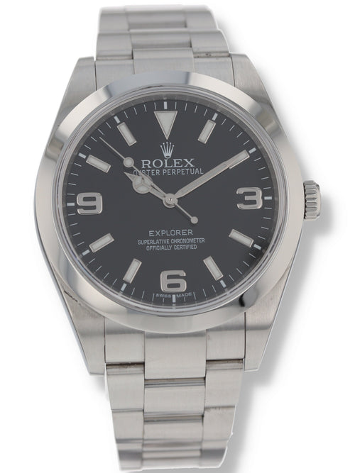 38631: Rolex Explorer 39, Ref. 214270, "Mark 1" Dial, Box and 2011 Card