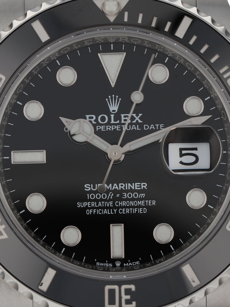 38673: Rolex Submariner 41, Ref. 126610LN, 2021 Full Set