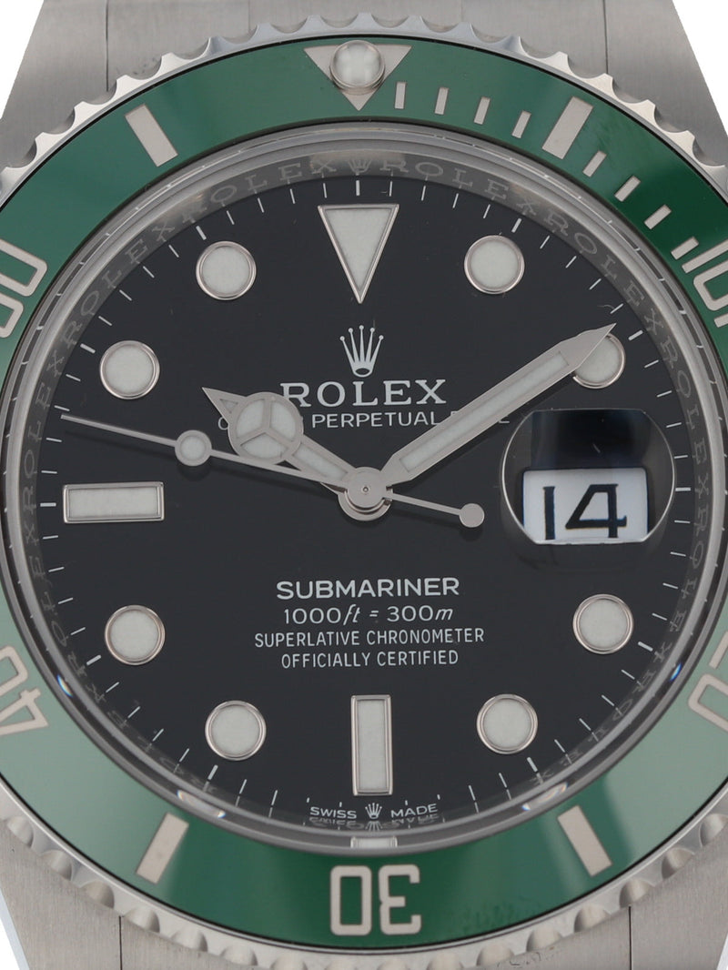 38695: Rolex Submariner 41, Ref. 126610LV, Unworn 2023 Full Set