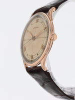 (To Exhibition) 38715: Longines Vintage 14k Pink Gold Vintage 5858, Circa 1948, Size 36mm